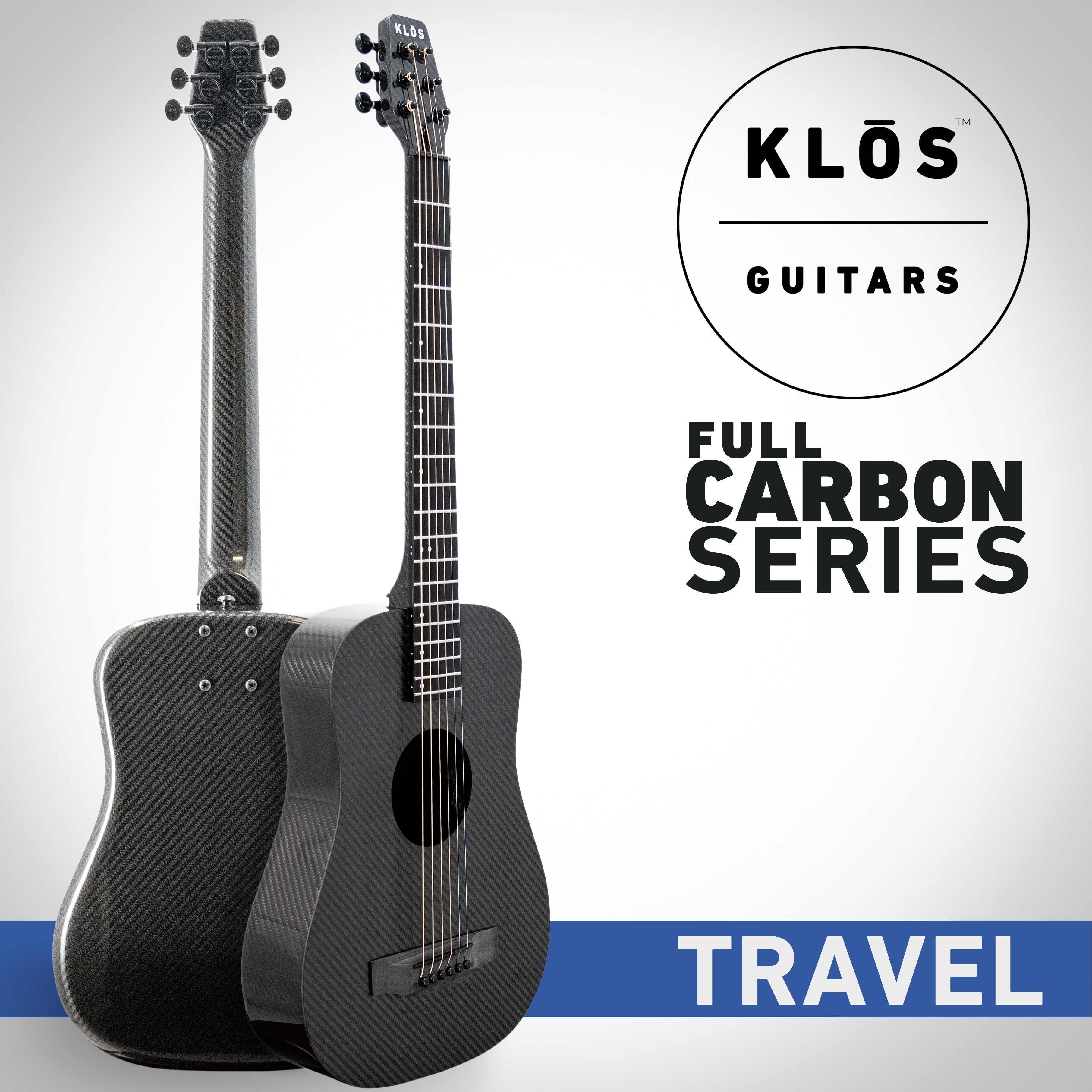 Full Carbon Travel Guitar – KLOS Guitars