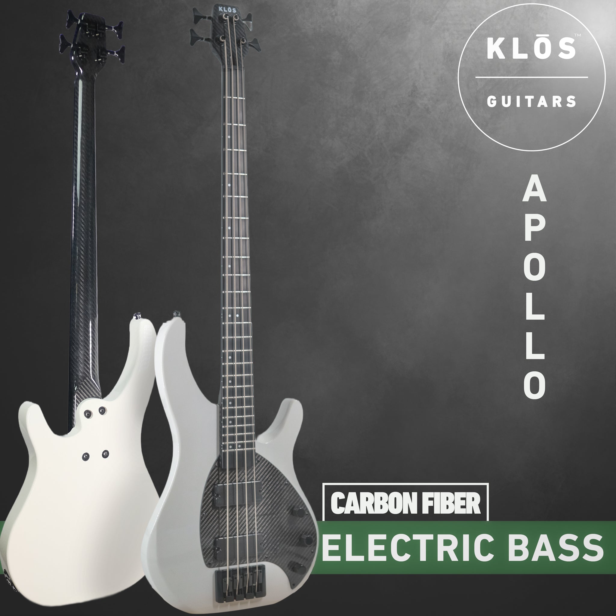 Apollo Electric Carbon FiberBass – KLOS Guitars