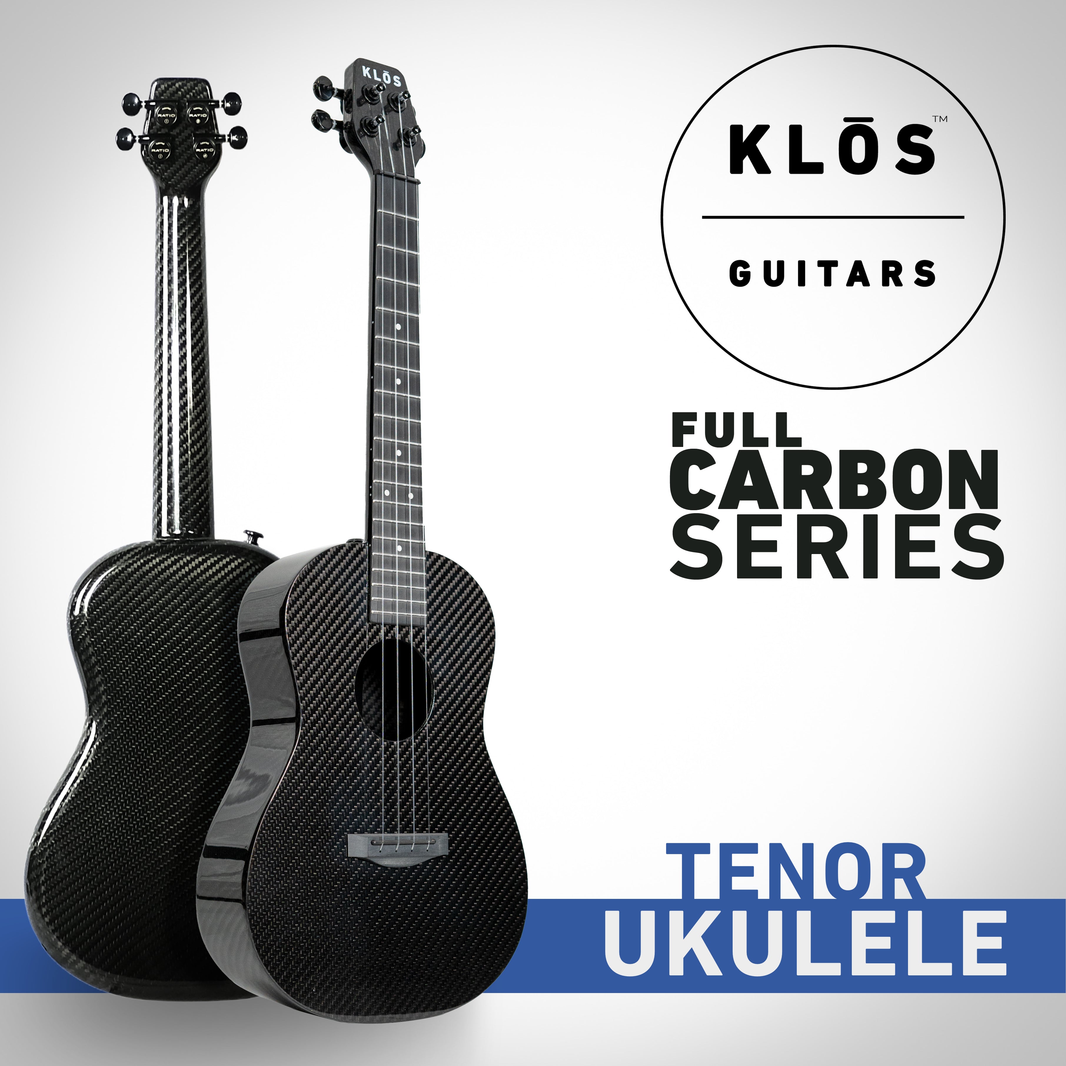 Carbon Tenor Ukulele KLOS Guitars