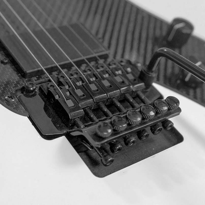 Floyd Rose Double Locking Tremolo System Bridge Voor Elektrische Gitaar Onderdelen Zwart Floyd Rose Double Locking Tremolo System Bridge Voor Elektrische Gitaar Onderdelen Zwart