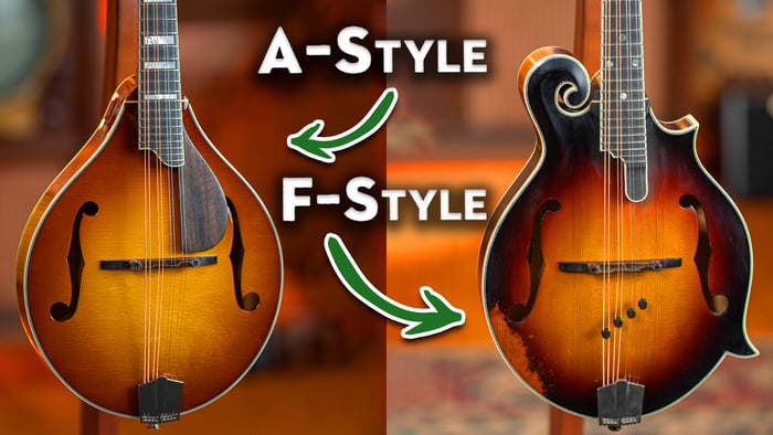 A-Style vs. F-Style Mandolin: What's the Actual Difference?