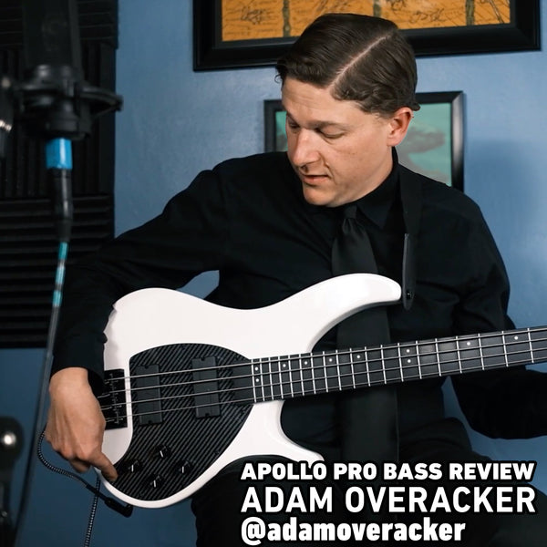 Fishman Fluence on a Carbon Fiber Bass - Tone Demo