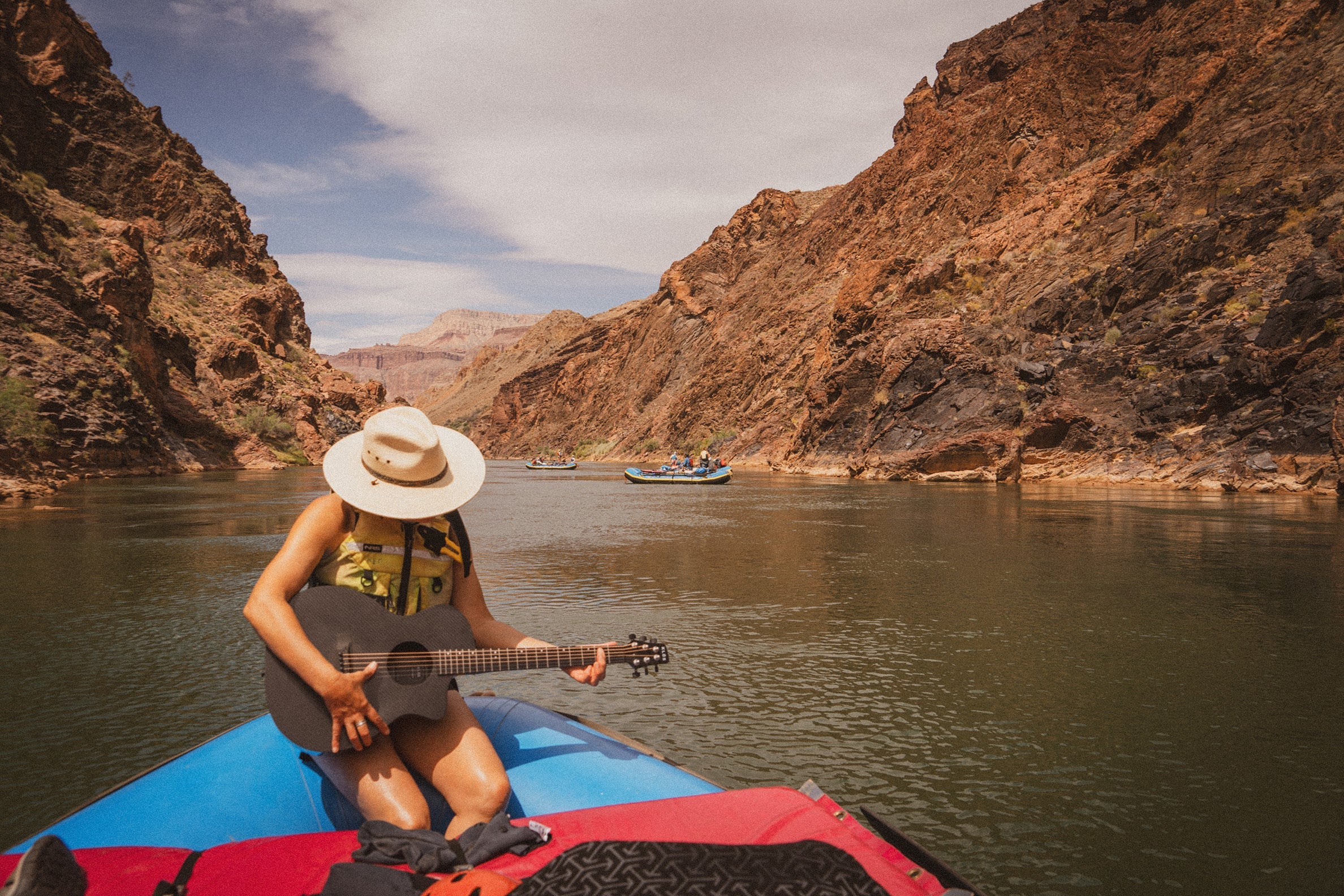 A Guitar That Survived the Grand Canyon: KLOS vs. Horn Creek Rapids