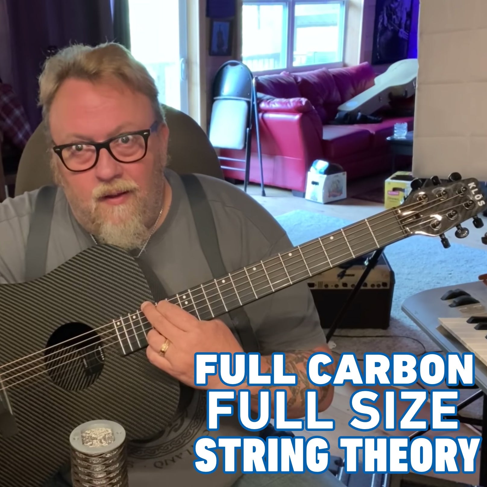 Klos Guitar Review: Dreadnaught and Travel size! - String Theory – KLOS ...