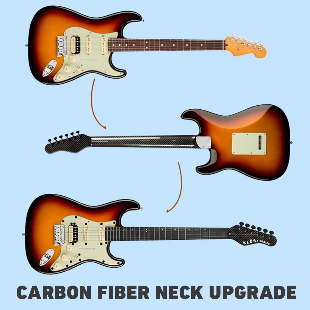 Elevate Your Fender Electric with a KLŌS Carbon Fiber Neck Upgrade