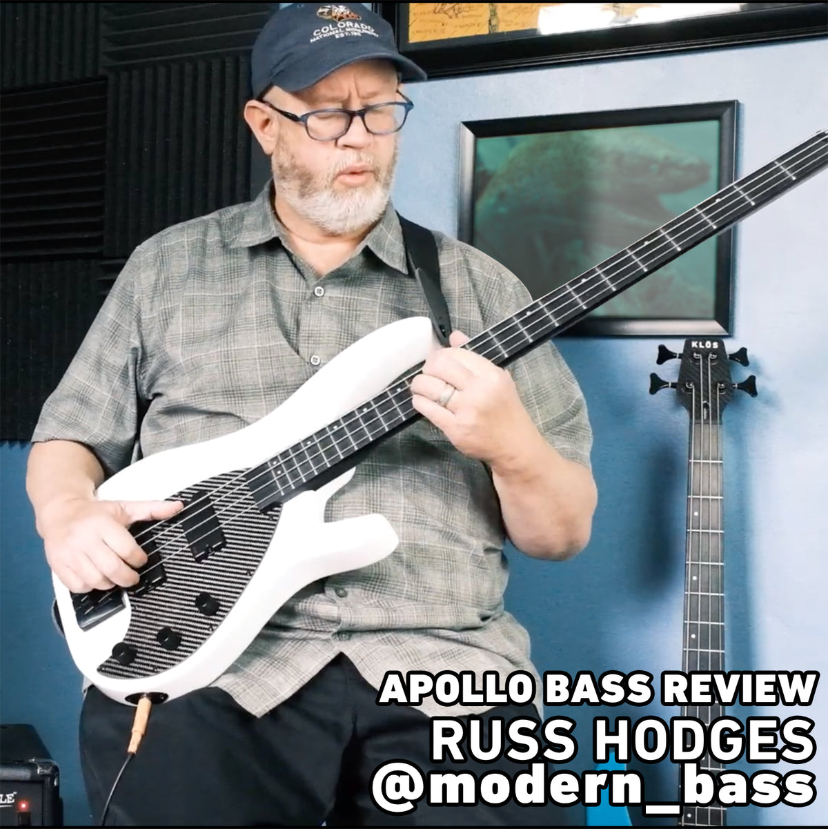 KLŌS Carbon Fiber Electric Bass Review Modern Bass KLOS Guitars