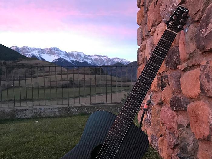 Exploring the Spanish Mountains with my Favorite Travel Guitar!