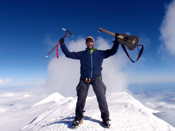 The KLOS Guitar at 20,310 ft