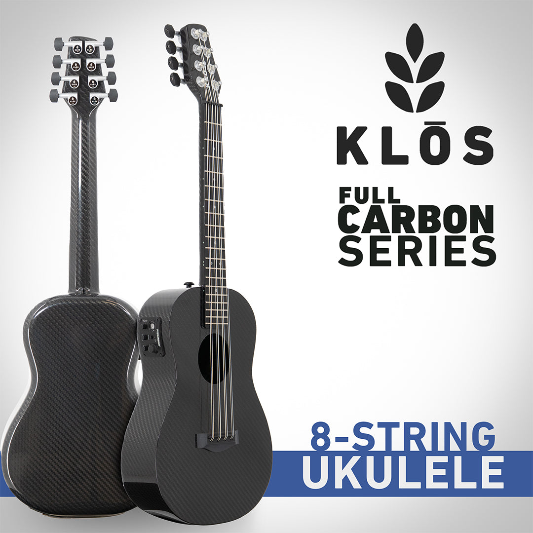 Full Carbon 8-String Tenor Ukulele