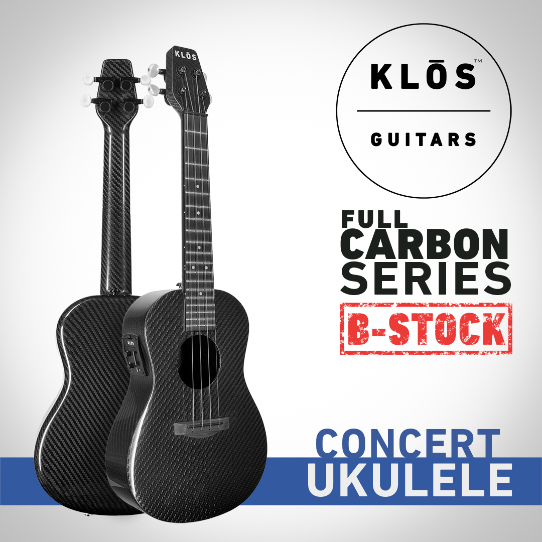 Full Carbon Concert Ukulele B-Stock