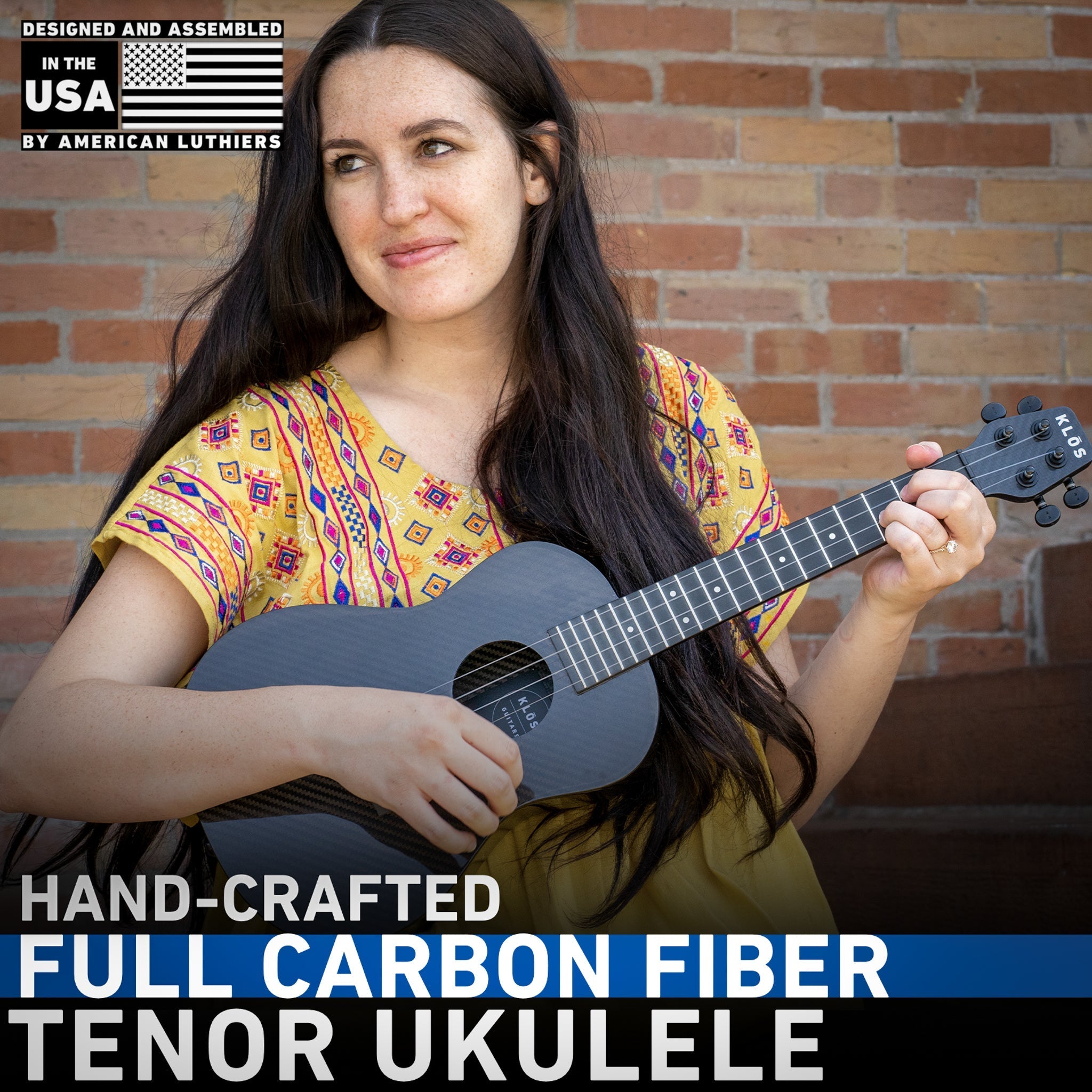Hand Crafted Full Carbon Fiber Tenor Ukulele 