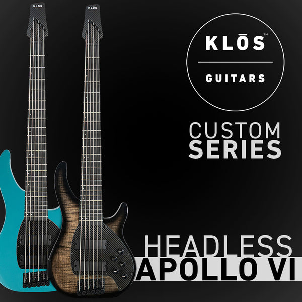 大幅値下げ中【Grainger Guitars】Apollo 6 custom APOLLO_VI_HEADLESS_HERO_grande