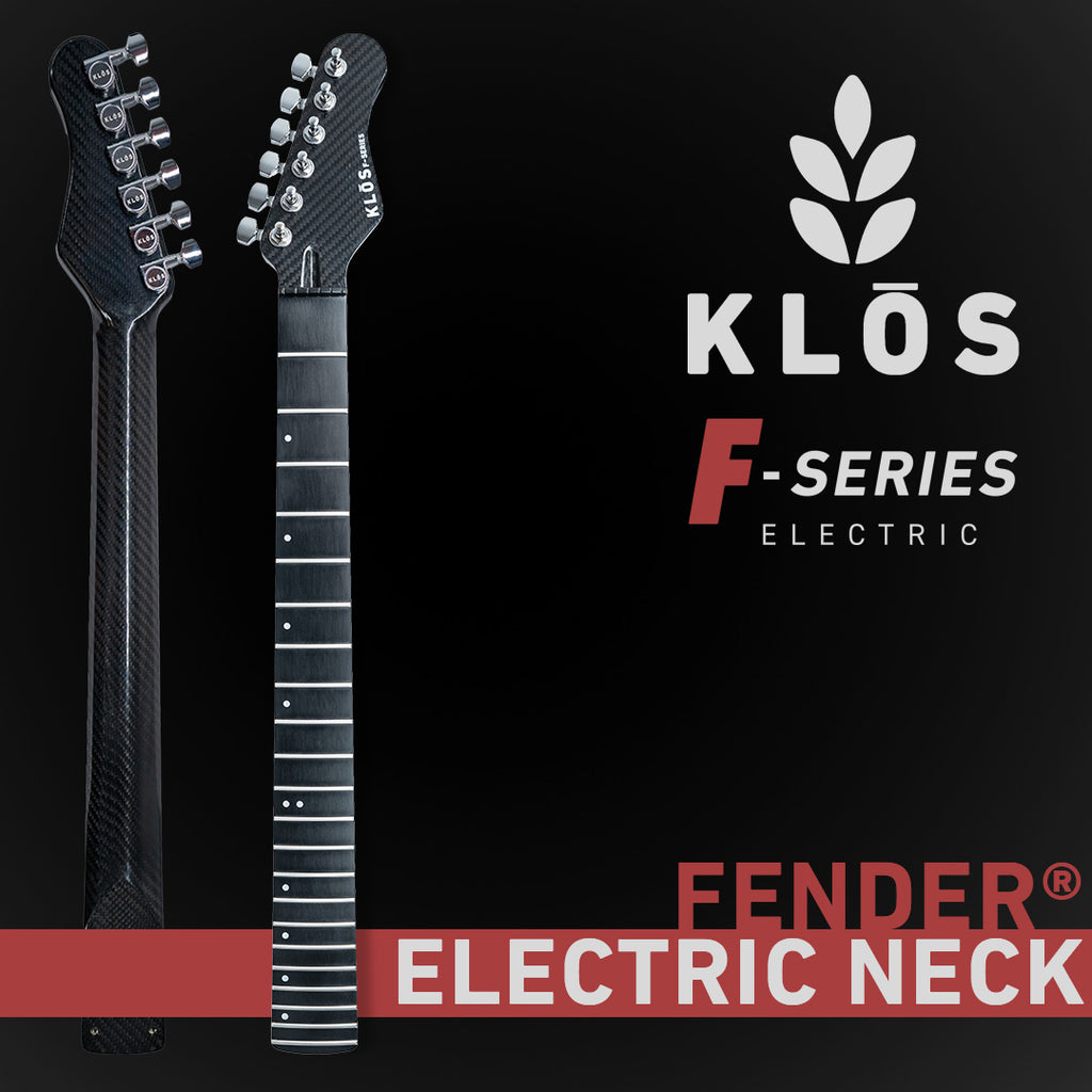 F-Series Electric Neck - Upgrade your Fender® with Carbon Fiber