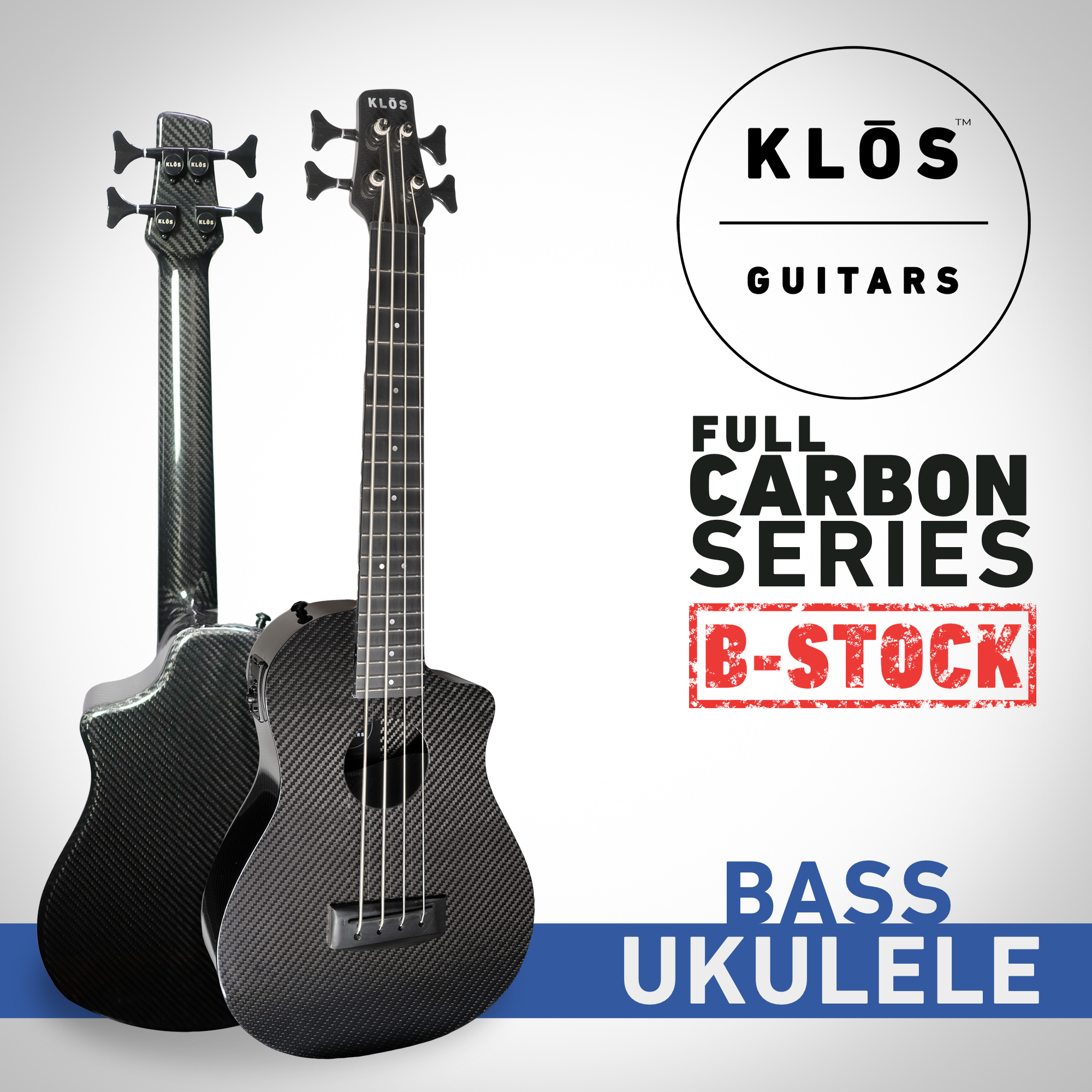Full Carbon Bass Ukulele B-Stock