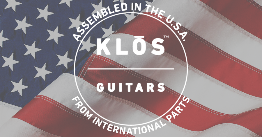 KLŌS Guitars are designed and assembled in the USA