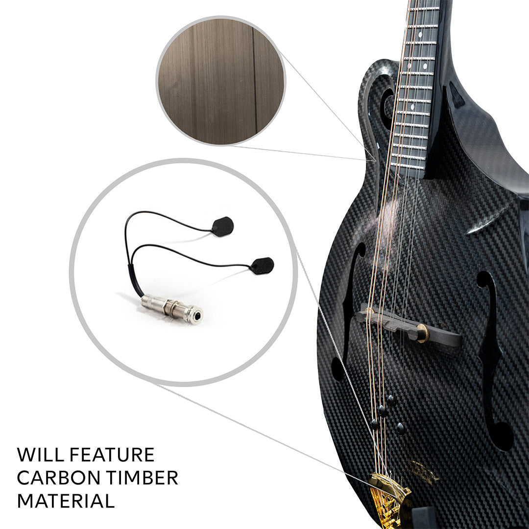 Carbon Fiber F-Style Mandolin